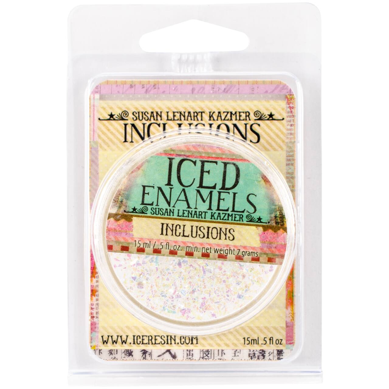 Iced Enamels Inclusions Opal Mica, 0.5oz.